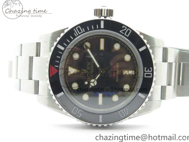 MiroTime 0111 SmoothTexture Submariner customized by Tempus Machina GMF Best Edition on SS Bracelet SA 2701